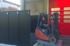 Piattaforma lavaggio carrelli