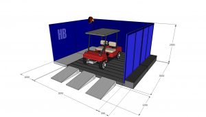 lavaggio macchine da golf