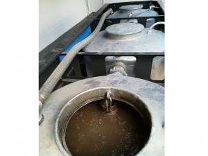 cisterne con acqua lavaggio